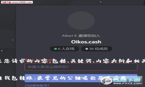 以下是您请求的内容，包括、关键词、内容大纲和相关问题。

:
区块链钱包转账：最常见的公链名称及其应用